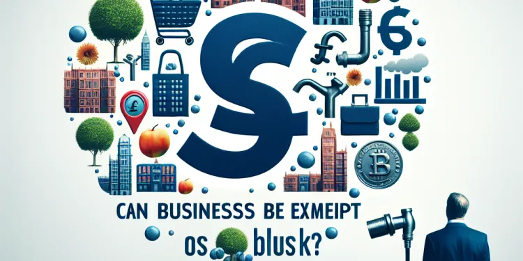 Can businesses be exempt from hosepipe bans?