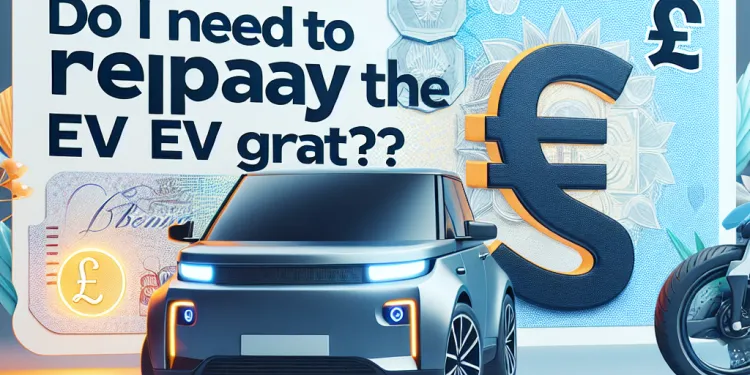 Do I need to repay the EV grant?