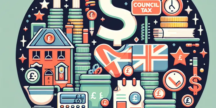 How does council tax relate to wealth in the UK?