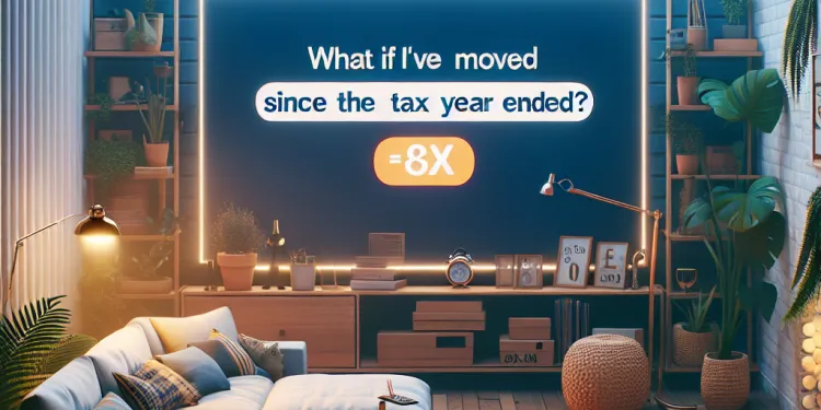 What if I've moved since the tax year ended?