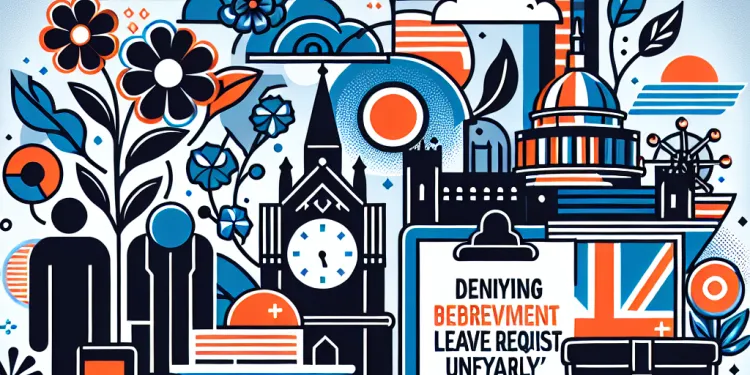 What should I do if my employer denies my bereavement leave request unfairly?